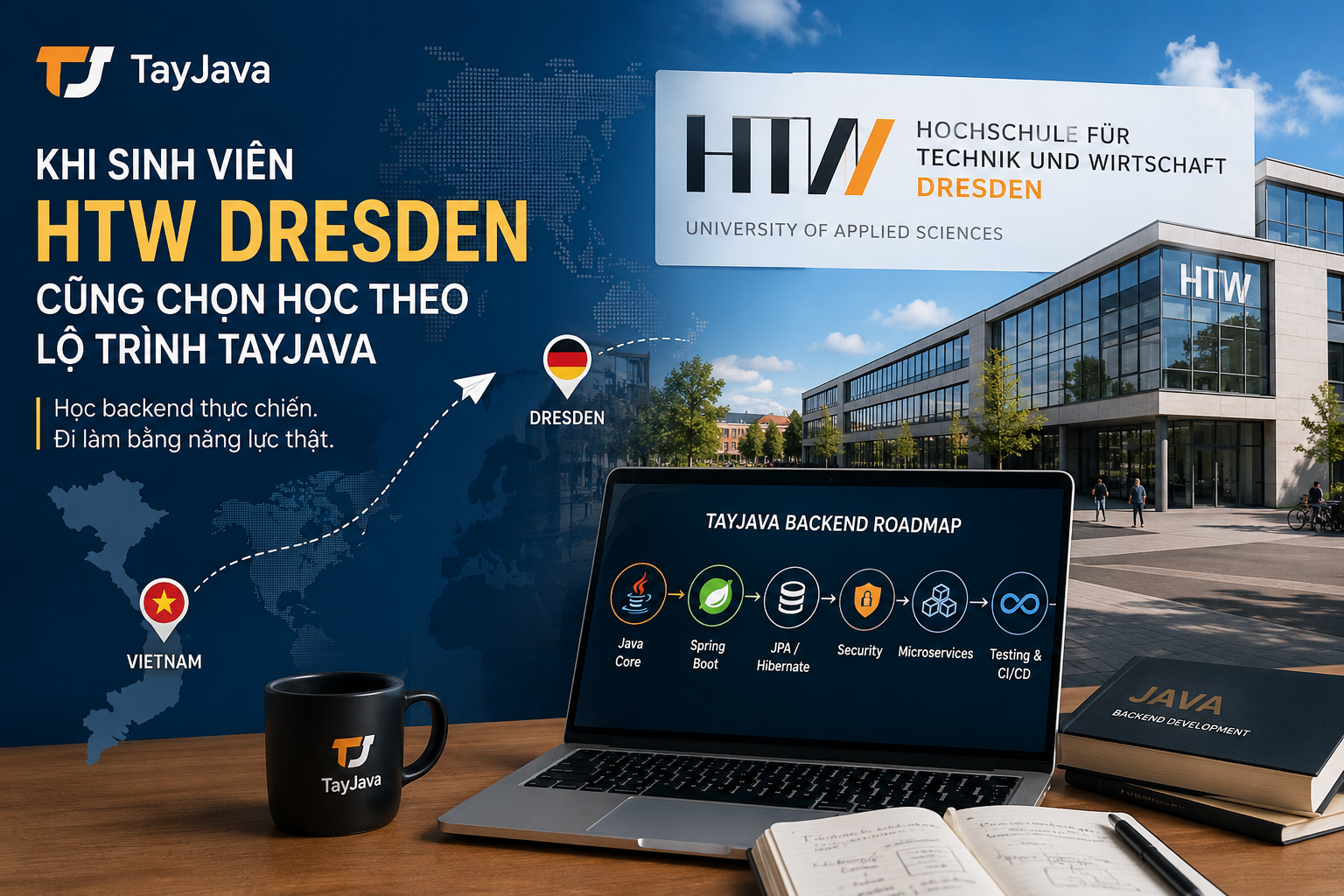 Tín hiệu mới từ Đại học HTW Dresden: lộ trình TayJava không chỉ ở Việt Nam